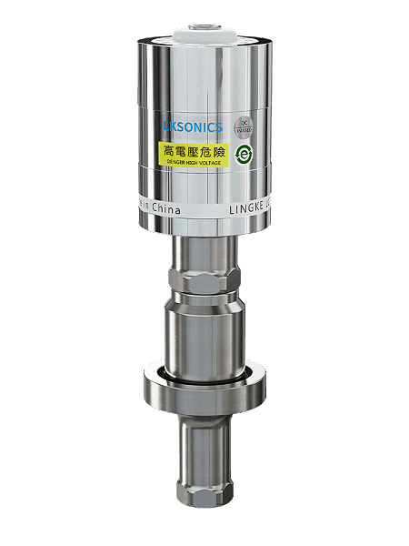 28kHz-1200W  灵科超声波换能器 夹持款