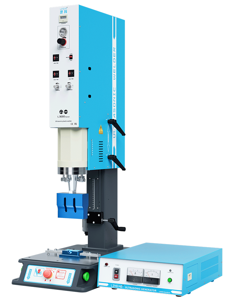 灵科超声波塑料焊接机 方立柱 20kHz-2000/2600/3200W L3000 Standard 模拟