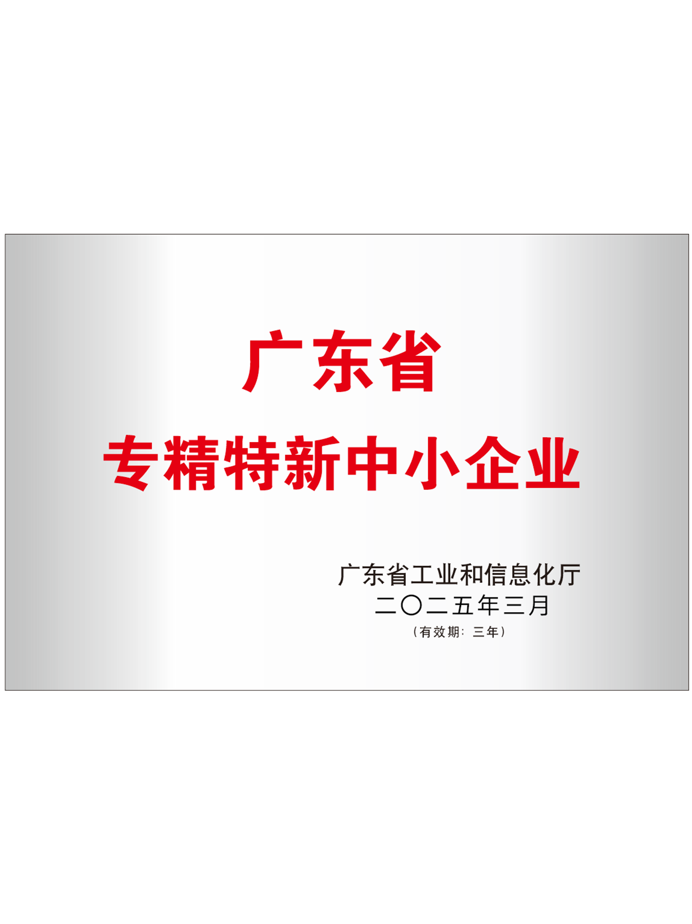 广东省专精特新中小企业
