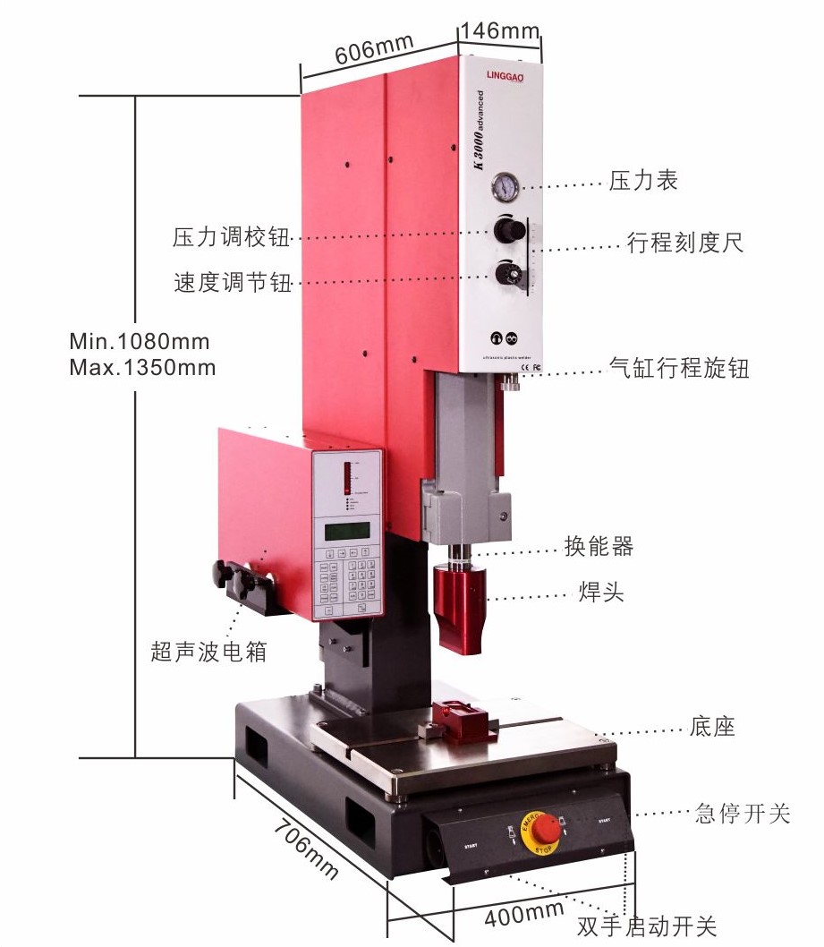 K3000 Advanced灵高超声波塑焊机