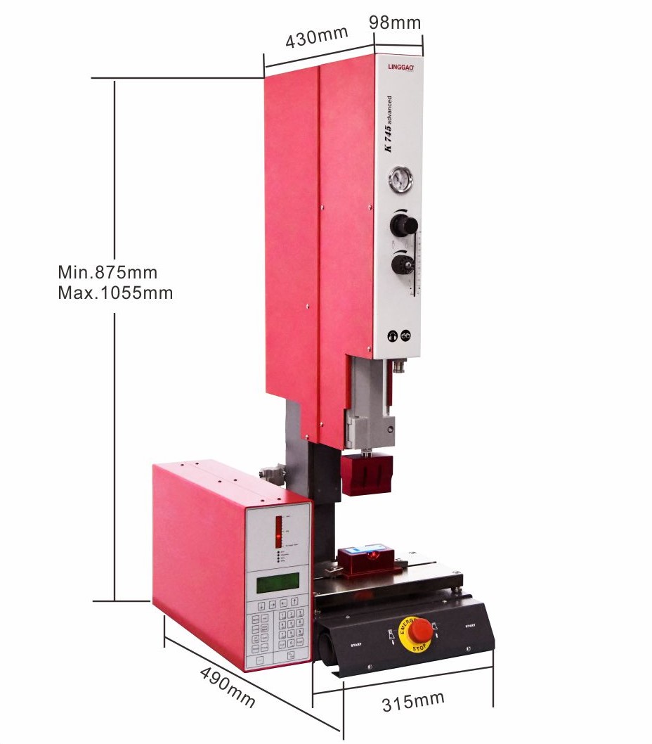 K745 Advanced灵高超声波塑焊机